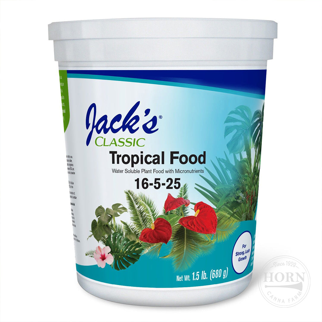 jacks plant fertilizer Jack's Tropical Food Fertilizer 16-5-25